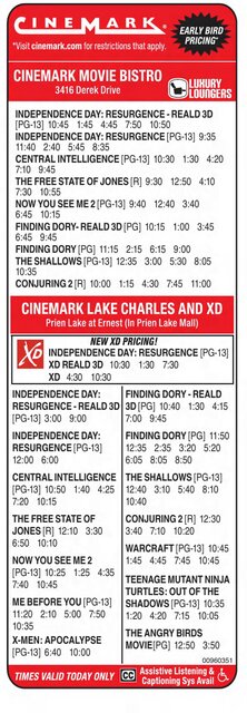 Cinemark Bistro Lake Charles