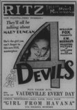 4 Devils at the Ritz, Port Richmond, Sept 21, 1929