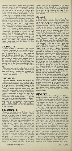 May 1965 News