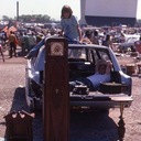 Double drive in flea market 