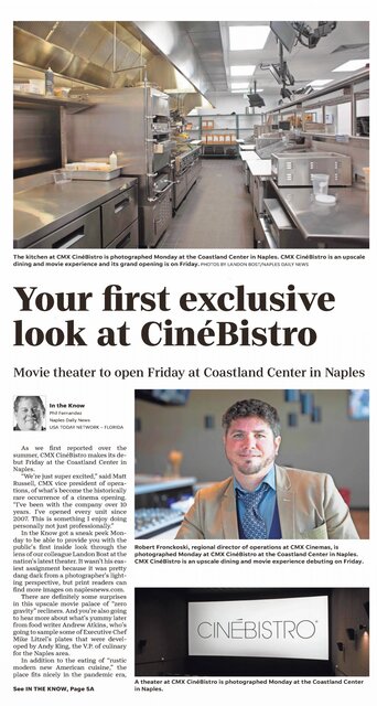 CMX CineBistro Naples