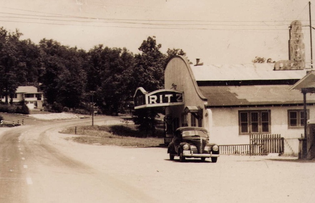 Ritz Theatre in Van Buren, 1940s