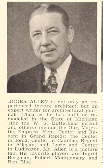 Roger Allen:  Theater Architect