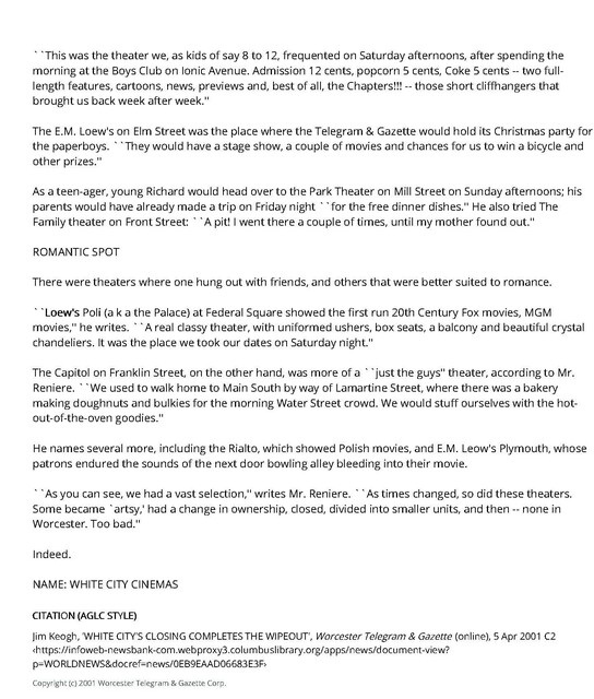 Memories of Theaters Past - Page 2