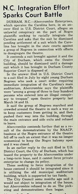 Civil Rights Movement (1962)