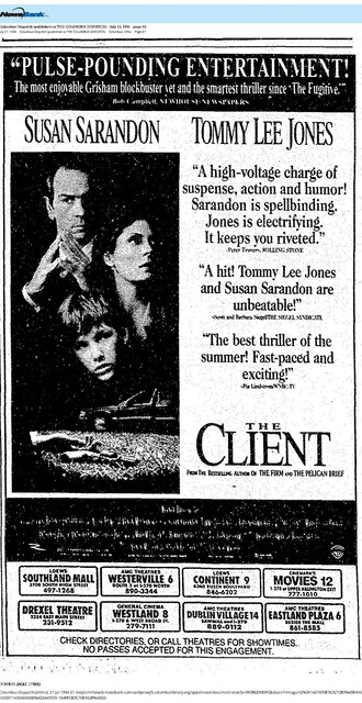 Tommy Lee Jones--Number Ten Box Office Star (1994)