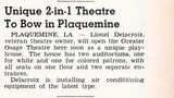 A Theater That Remained Segregated to The End (1947)