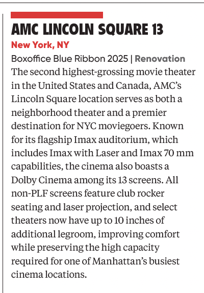 AMC Lincoln Square 13