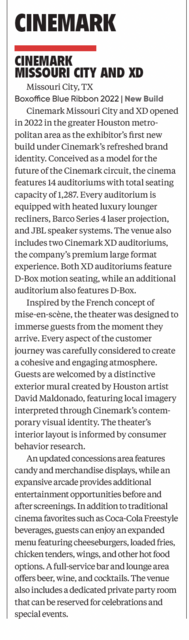 Cinemark Missouri City & XD 12