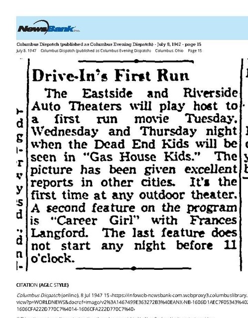 Suburban First Run (1947)