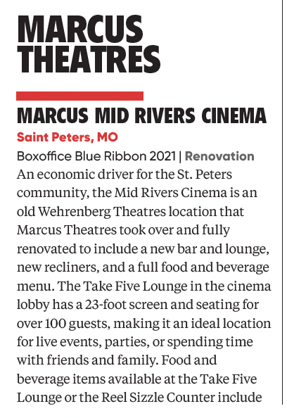 Marus Mid Rivers Cinema