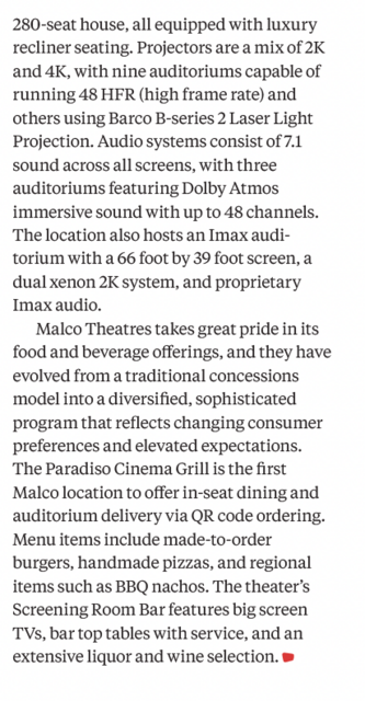 Malco Paradiso Cinema Grill and IMAX