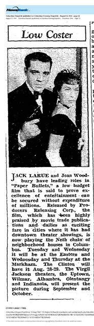 Playing at the Virgil Jackson Theater Circuit (1941)