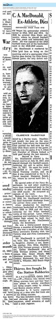 Theater Showman and More (1940) Clarence MacDonald, R.I.P. (1940)  Page 2           Part 1