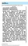 The First Manager of Loew's Ohio Receives a Promotion (1931)