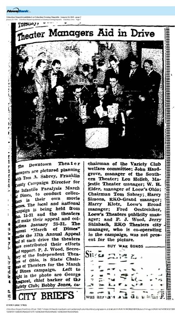 Theater Showmen and More (1945)