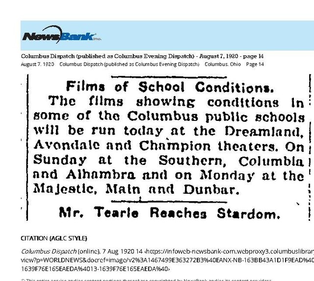 Public Schools Feature (1920)