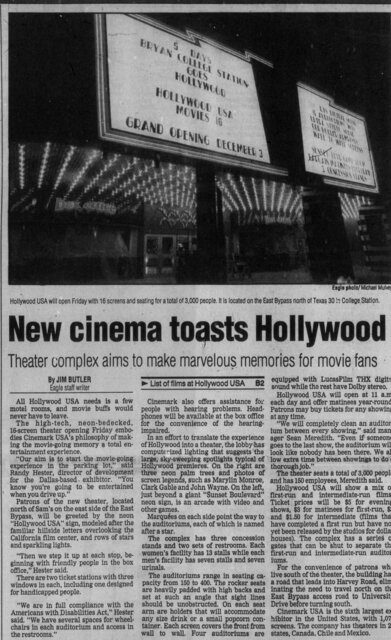 Cinemark College Station & XD