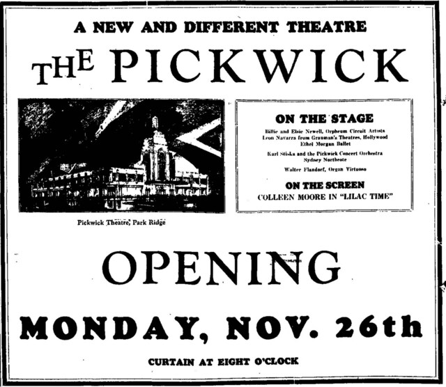 November 26, 1928 Grand Opening print ad credit Ethel Malone, courtesy the book Hundred Cents on the Dollar.