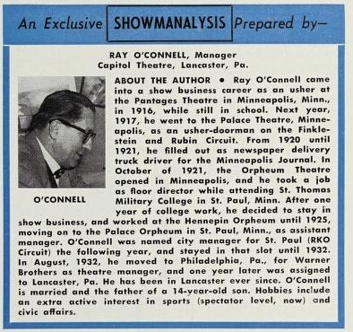 Theater Showman and More (1961)