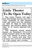 New Owner (1954)--From Theatre to Church