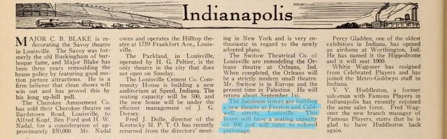 African American Theater (1925)
