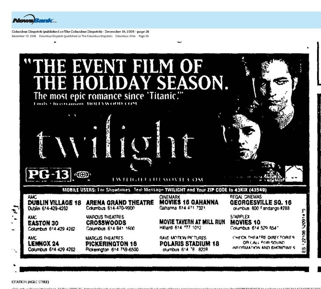 The Great Movie Franchises: Twilight (2008)