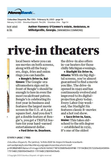 America's Best Drive-Ins (2020)