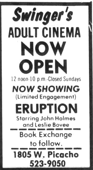 Swingers Adult Twin Cinema