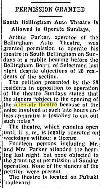 Bellingham Auto Theatre