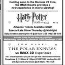 Marcus Ronnie's 20 Cinema