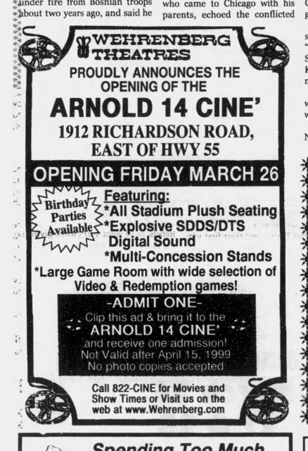 Marcus Arnold 14 Cine'