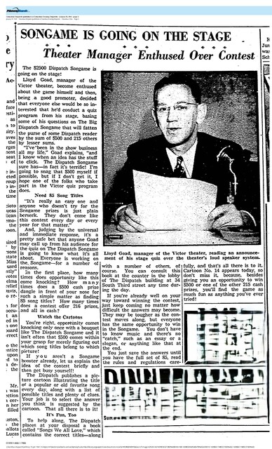 Theater Showman and More (1941):  Lloyd Goad