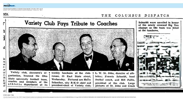 Theater Showmen and More (1939):  Harry Schreiber & Bill Pullin