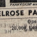 Chicago Sun Times Newspaper ad from Nov. 28, 1963, showing what was playing at the Melrose Theatre