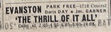 Chicago Sun Times Newspaper ad from Nov. 28, 1963, showing what was playing at the Evanston Theatre