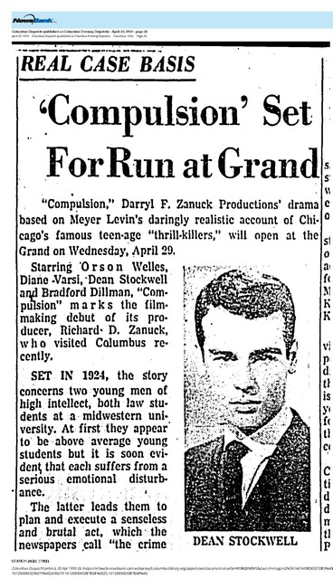Dean Stockwell, R.I.P. (1936 - 2021)