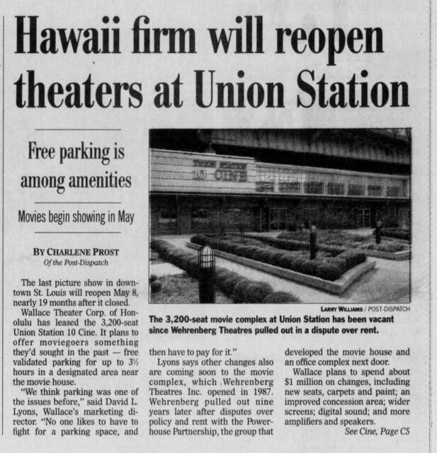 Union Station 10 Cine'