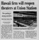 Wallace Theatres Union Station 10 Cine'