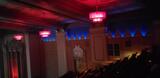 Color Lights On During A Movie 'Stanford Theatre'