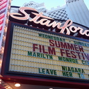 Great Working Flashing Neon Marquee Stanford Theatre