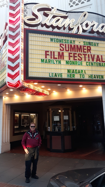 MR Terry At The Stanford Theatre For Marilyn Monroe 