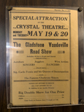 Crystal Theatre, Mitchell, NE advertisment May 15, 1919