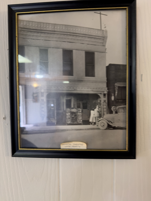 Crystal Theatre, late 1920s, Mitchell, NE