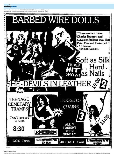 The East Main Corridor (1986) / Drive-In Movies