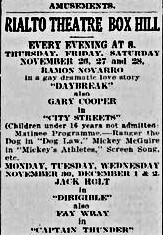Rialto Theatre 936 Whitehorse Road, Melbourne, VIC - 1931