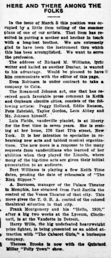 African American Theater (1921)