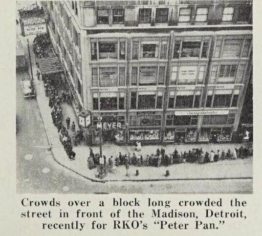 The Line for "Peter Pan" (1953)