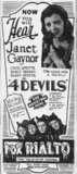 4 Devils at the Fox Rialto, August 2, 1929