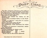 From the back of a postcard published around the time of its opening.